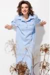 Платье Anastasia Mak 1330 голубой Платье Anastasia Mak 1330 голубой