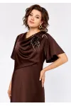 Платье Mira Fashion 5613-2 коричневый Платье Mira Fashion 5613-2 коричневый