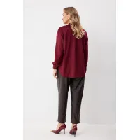 Блузка Kaloris 2252 бордо