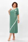 Платье Mira Fashion 5669 зеленый