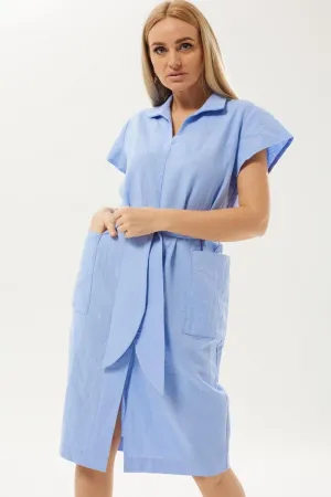 Платье Ma Cherie 4007 голубой