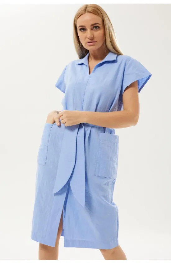 Платье Ma Cherie 4007 голубой