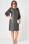 Платье Eva Grant 7310D графит Платье Eva Grant 7310D графит