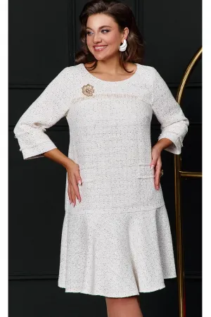 Платье Vittoria Queen 22733-2 кремово-белый