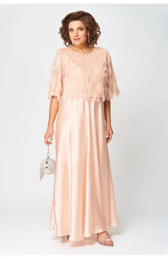 Платье Michel Chic 2186 персиковый