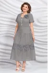 Платье Mira Fashion 5438 серый