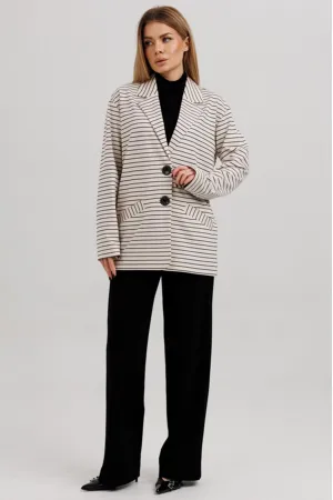 Пиджак Faufilure C1534 молочный