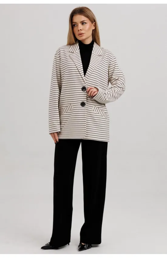 Пиджак Faufilure C1534 молочный