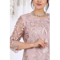 Платье Ninele 6153 Пудра