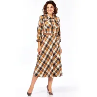 Платье Милора-Стиль 1385 карамельный Платье Милора-Стиль 1385 карамельный