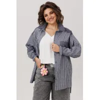 Блузка Anelli 1800 пепельный туман