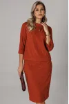 Платье Anastasia 1303 терракотовый Платье Anastasia 1303 терракотовый