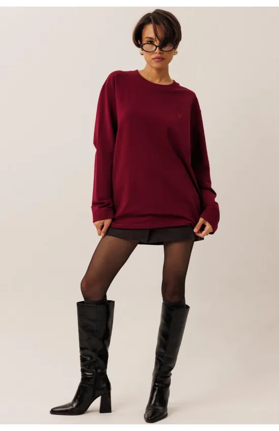 Кофта Go F1101/12-01 вишня