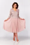 Платье Mira Fashion 5595 пудра