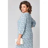 Платье Орхидея Люкс 1500 Голубой