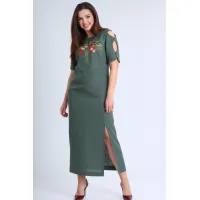 Платье Mali 421-046 малахит