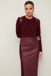 Платье Pur Pur 11-337/3 Бордовый