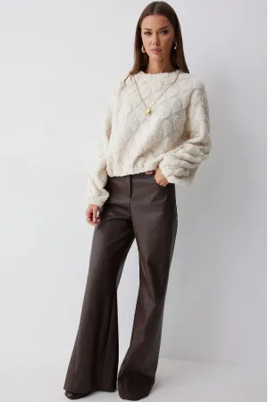 Кофта Люше 4226 молоко