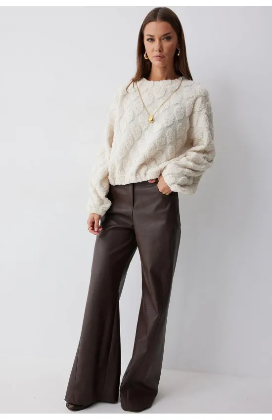 Кофта Люше 4226 молоко