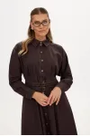 Платье Kaloris 2348/2 коричневый Платье Kaloris 2348/2 коричневый