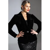 Пиджак Мода-Юрс 25-2944 черный Пиджак Мода-Юрс 25-2944 черный