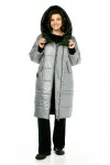 Пальто Диамант 2129 серый