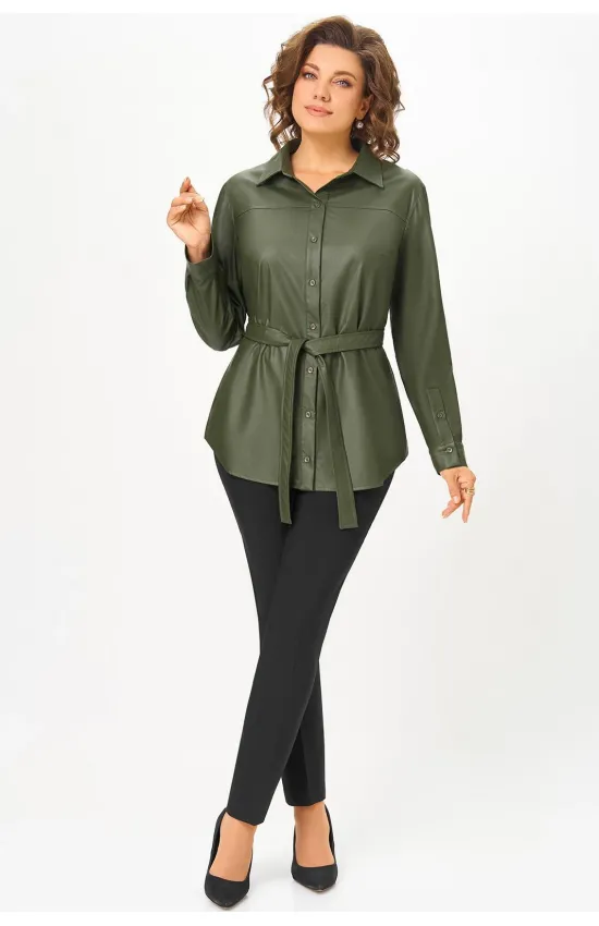 Блузка Дали 7049 хаки