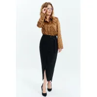 Блузка Euromoda 547 горчичный