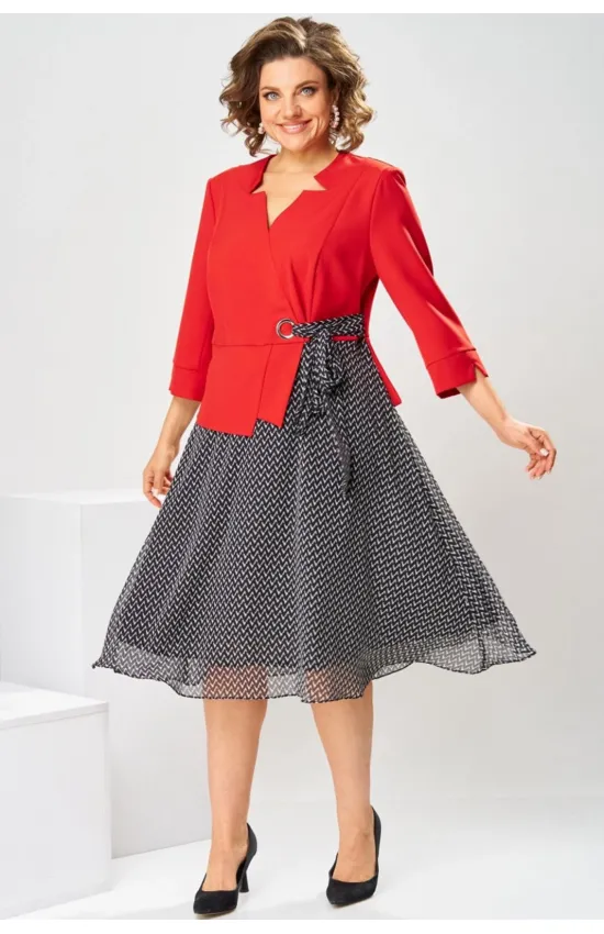 Платье Romanovich 1-2798Д ёлочка Платье Romanovich 1-2798Д ёлочка