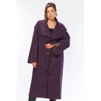 Пальто Celentano 2100 баклажанный