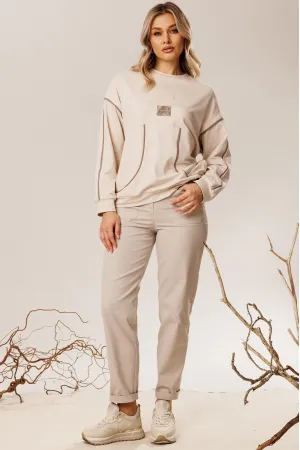 Кофта Faufilure C1790 Бежевый