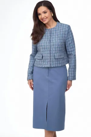 Пиджак Такка Плюс 25-260 голубой