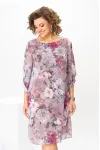 Платье Romanovich 1-2792 розовые цветы