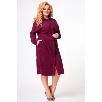 Платье Anelli 920 бордо