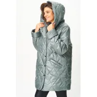 Пальто Anastasia Mak 1055-1 мох