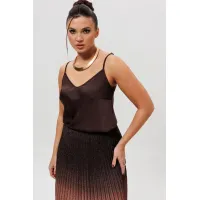 Блузка Mislana 1164бл шоколад Блузка Mislana 1164бл шоколад