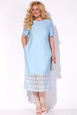Платье Лилиана 1281Н голубой