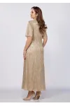 Платье Mira Fashion 5394-2 бежевый