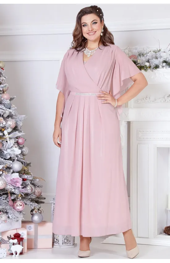 Платье Mira Fashion 5164/2 пудра