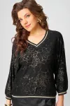 Кофта Fita 20722 Ираида черно-золотистый
