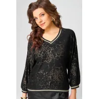 Кофта Fita 20722 Ираида черно-золотистый