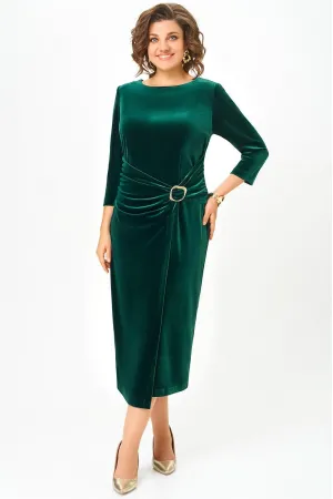 Платье Дали 7062 зелень
