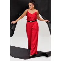 Брюки Mislana 1283 красный