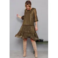 Платье Amori 9824 хаки