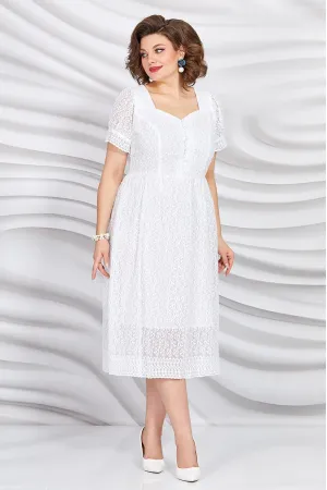 Платье Mira Fashion 4951-2 белый