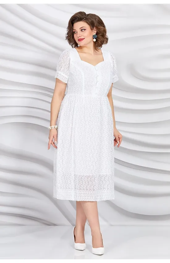 Платье Mira Fashion 4951-2 белый