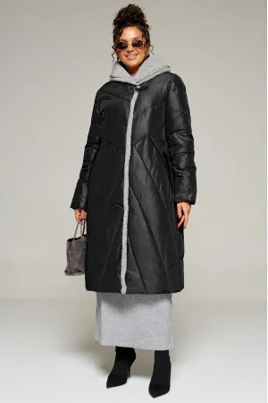 Пальто Beautiful & Free 8017 черный