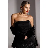 Блузка Мода-Юрс 25-2945 черный