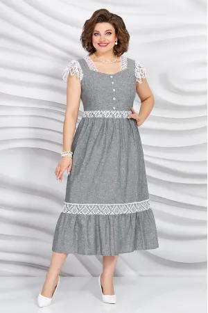 Платье Mira Fashion 5249 серый