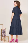 Платье Mira Fashion 5275 темно-синий